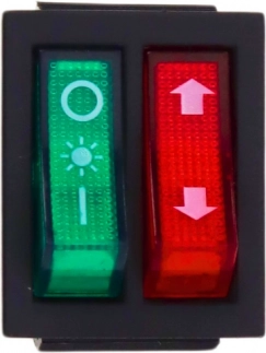 Drucktastenschalter für das Akku‑Fahrzeug GTS1199