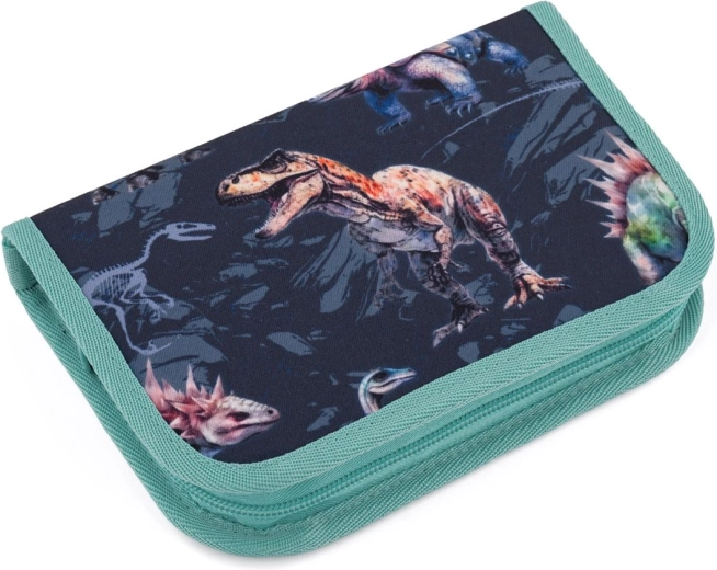 Doppelklappen-Schulmäppchen Topgal aus recyceltem Polyester