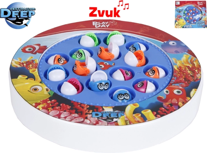 Kinderspiel Destination Deep – Fischeangeln mit Geräuschen