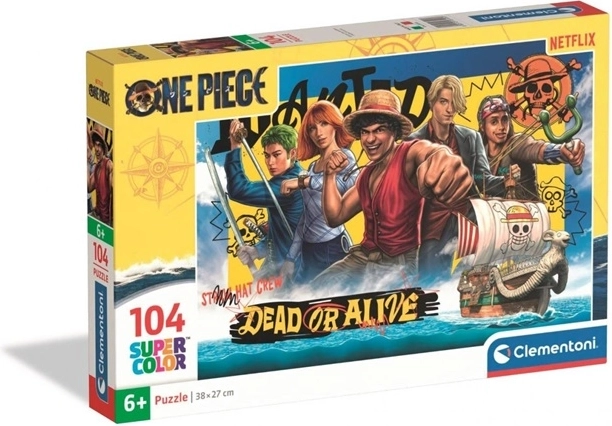 Clementoni Puzzle One Piece Netflix 104 Teile Super Color