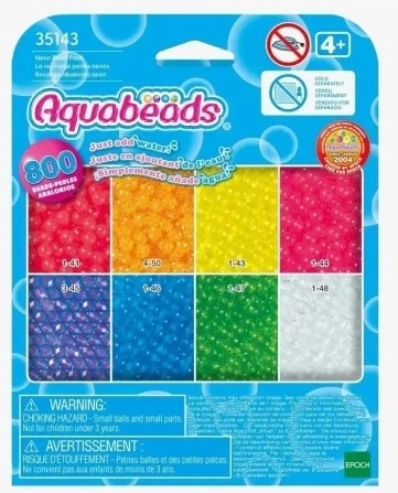 Aquabeads Neon-Nachfüllperlen