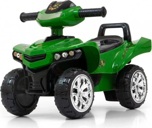 Fahrer auf Militärfahrzeug Monster