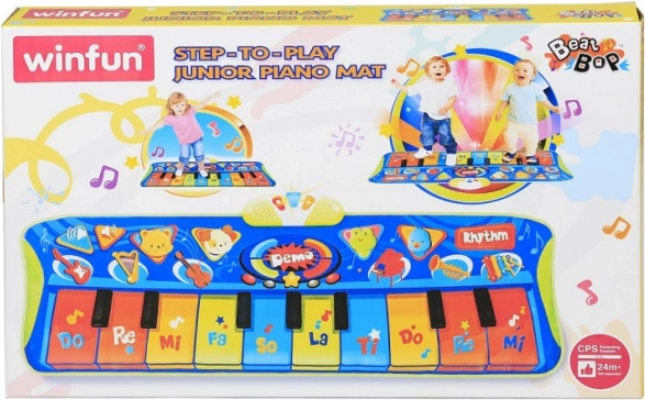 Aufnahme-Tanzmatte Winfun – musikalische Keyboard-Matte für Kinder