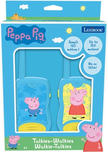 Peppa Wutz Kinder-Walkie-Talkies mit 120 m Reichweite