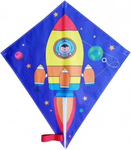 Fliegender Drache Kosmische Rakete 70x60 cm