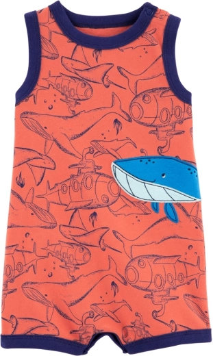 Carter's Sommeroverall Grey Boats für Jungen