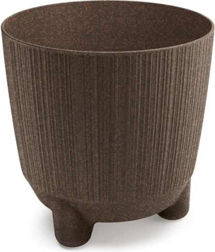 Blumentopf Ryfo N Eco Wood 16,8 cm kaffeebraun
