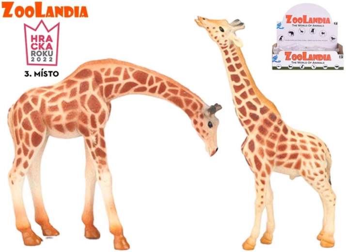 Zoolandia Giraffenfigur 13–18 cm, 2 Varianten