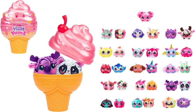 Cookeez Makery Yum Yummz doppelter Eishörnchen-Überraschung
