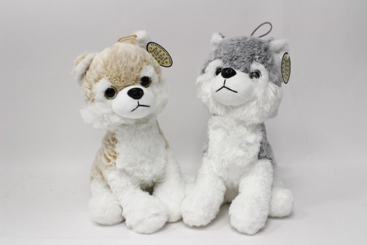 Plüschhund Husky 30 cm - 1 Stück