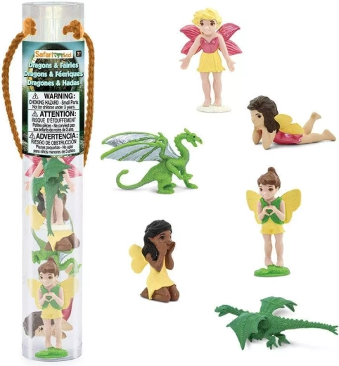 Safari Ltd. Designer-Tube Feen und Drachen