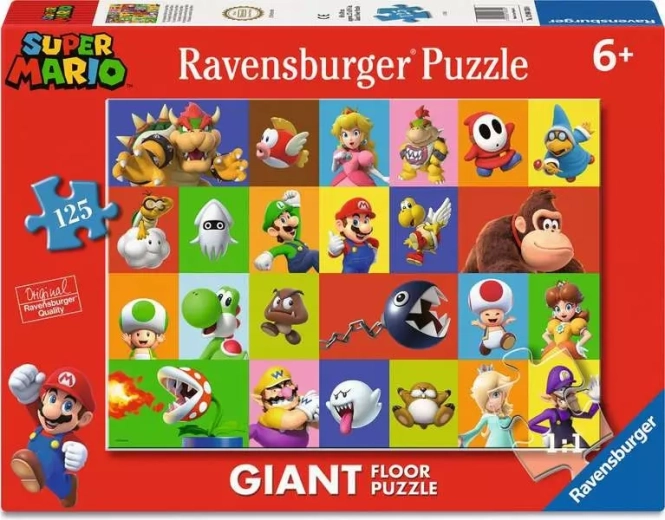 Ravensburger riesiges Bodenpuzzle Super Mario (125 Teile)
