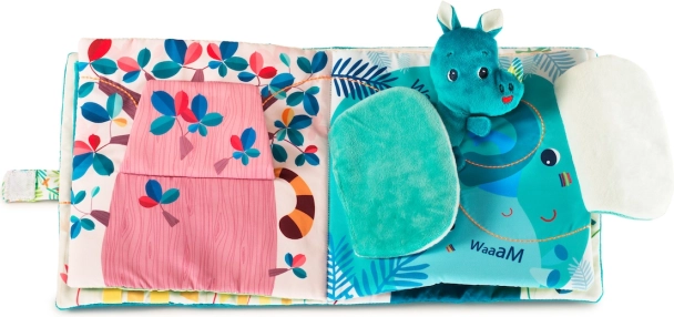 Textilbuch Lilliputiens Nashorn Marius sucht seinen Papa