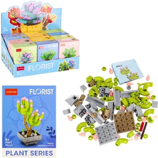 Baukasten Blumen 12 Arten – 71 Teile