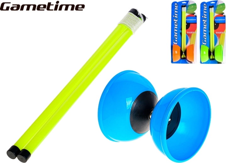 Diabolo Gametime 36 cm – Jonglierhilfe für Kinder