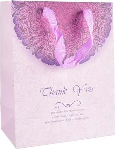 Geschenktüte „Thank You“ 14 × 7 × 15 cm
