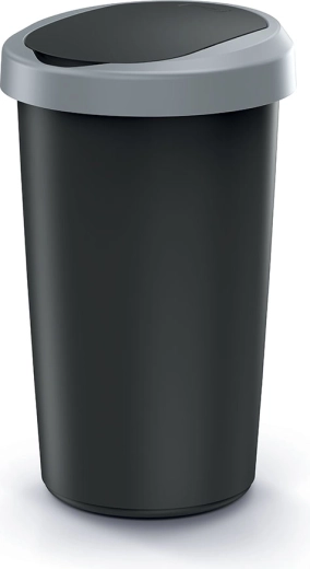 Abfalleimer mit Flap-Deckel 50 l aus recyceltem Kunststoff