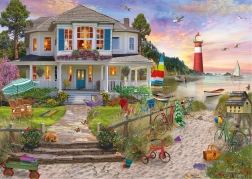 Puzzle Haus am Strand 1000 Teile