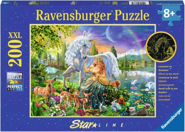 Leuchtendes Puzzle Ravensburger Magische Schönheit XXL 200 Teile