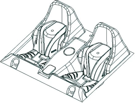 Dakar Lexan-Innenraum Jamara