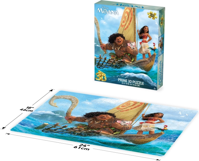 3D-Puzzle Moana 300 Teile