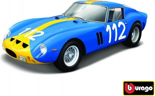Bburago Modellauto 1:24 Ferrari 250 GTO blau