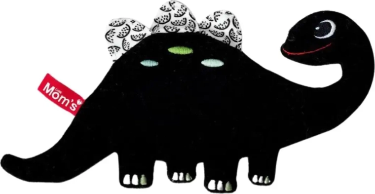 Kontrastierender raschelnder Plüsch-Dinosaurier für Babys 0+ Mom’s Care