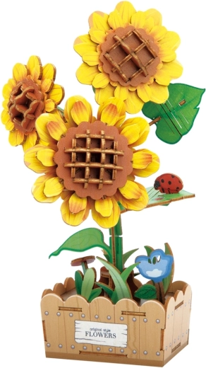 2Kids Toys 3D-Holzpuzzle Sonnenblume