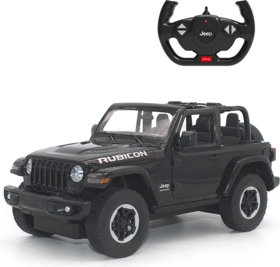 Rastar Jeep Wrangler JL RC-Auto mit Fernsteuerung 1:14 schwarz
