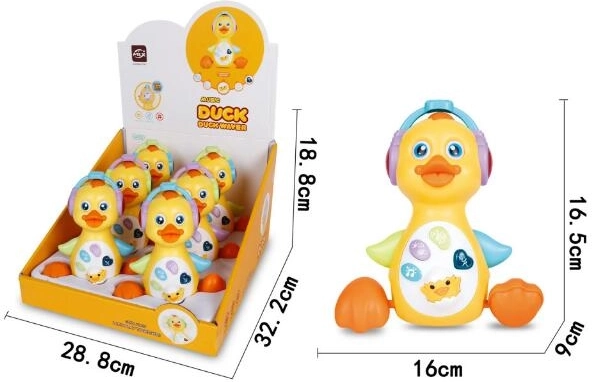 Spielende Entchen mit Licht und Ton