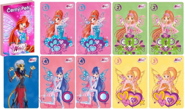 Kartenspiel Schwarzer Peter Winx Club