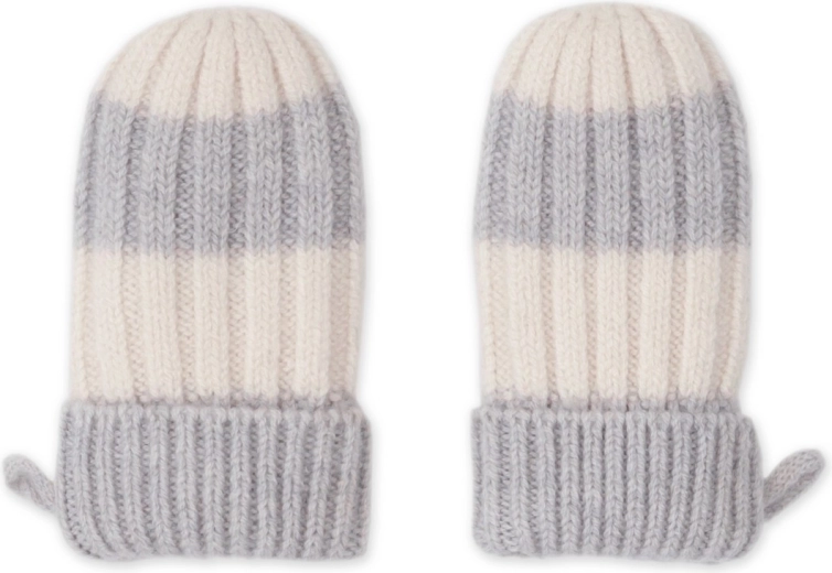 Lodger Handschuhe Stripe Merino Storm (0–12 Monate)