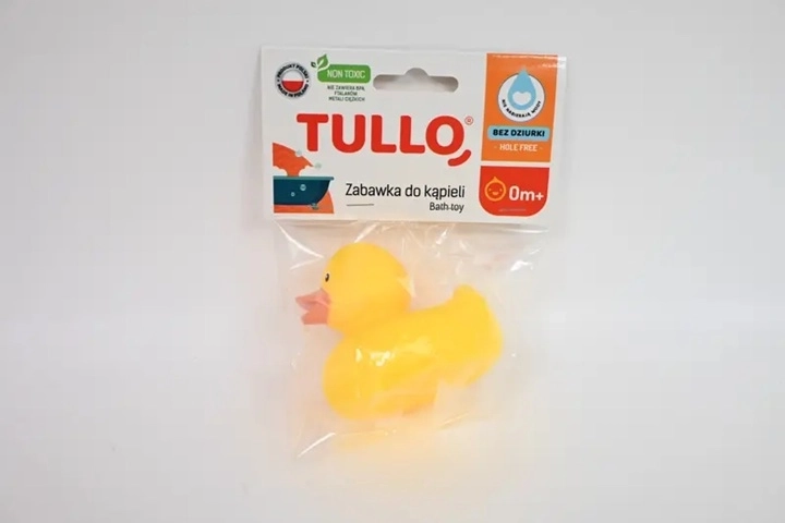 Badeente Tullo nimmt kein Wasser auf
