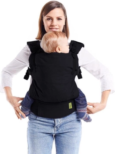 Boba Trage X aus Baumwolle – Black Beauty