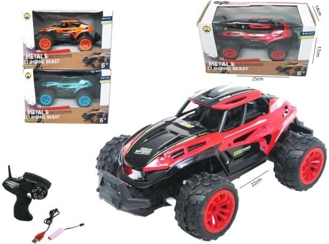 Ferngesteuertes RC-Auto 22 cm mit Ladegerät (dreirädrig)