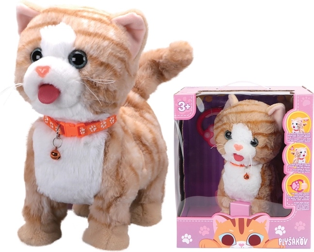 Interaktive Plüschkatze Mourek