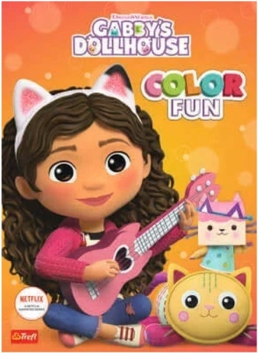 Zauber-Malbuch Gabby’s Dollhouse Color Fun