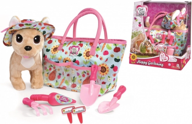 Spielzeughund Chi Chi Love Glückliche Gärtnerin