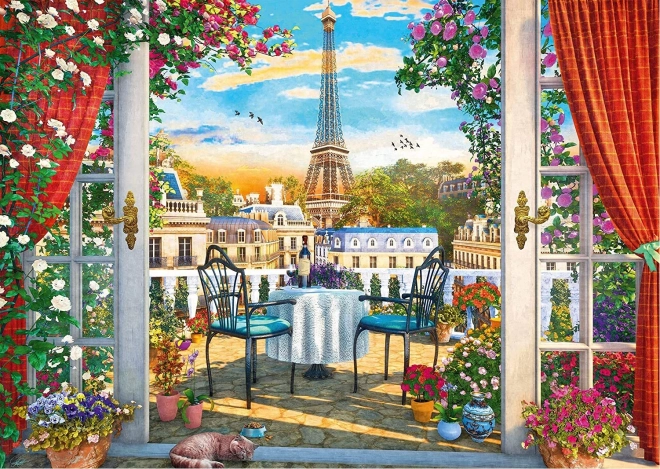 SCHMIDT Puzzle Terrasse in Paris 1000 Teile