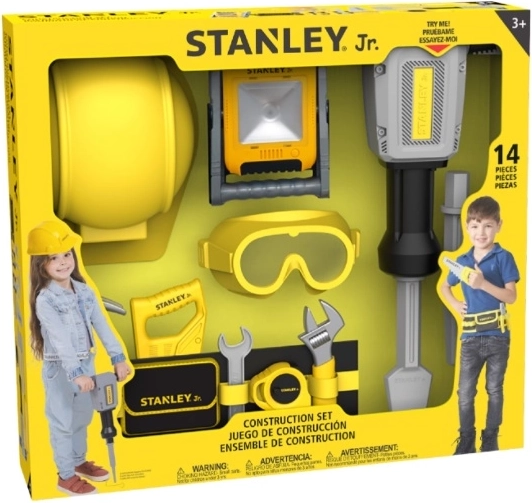 Stanley Jr. Werkzeugset für kleine Baumeister (14-tlg.)