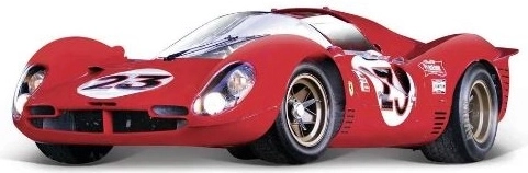 Modell des Rennwagens Ferrari 330 P4 Daytona im Maßstab 1:24