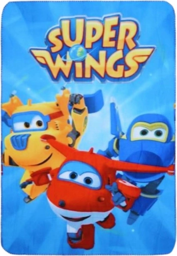 Fleecedecke Super Wings