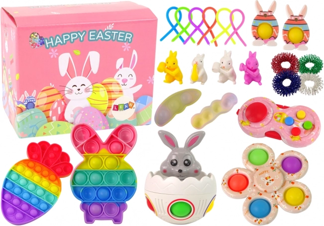 Osterset Antistress-Spielzeuge Fidget Toys Pop It