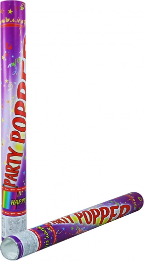 Konfetti-Kanone in Röhre 50 cm