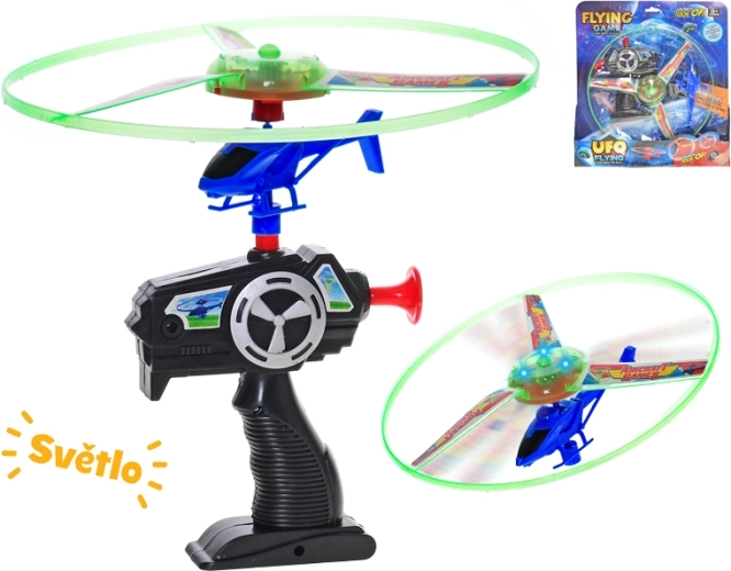 Abschuss-Disc 25 cm mit batteriebetriebenem Mechanismus