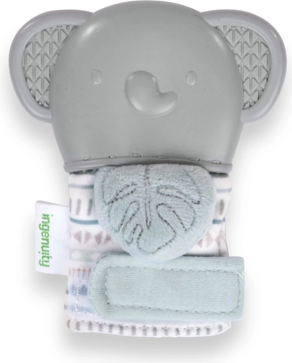 Ingenuity Beißhandschuh mit Elefant Van für Babys 3M+