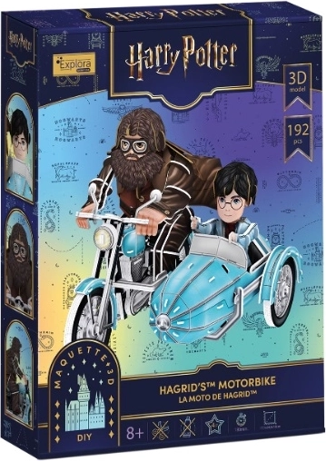 CubicFun 3D-Puzzle Harry Potter – Hagrids Motorrad