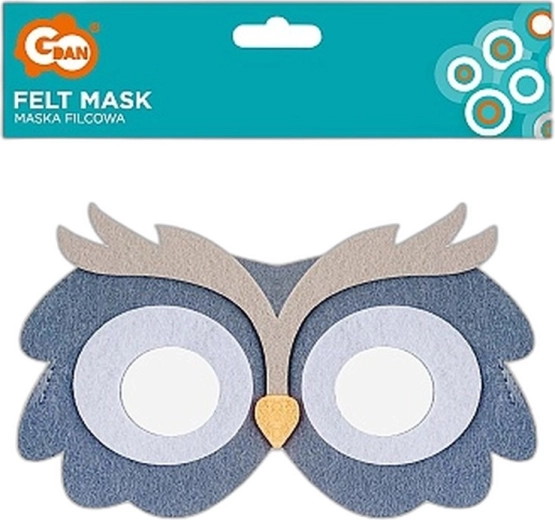 Filzmaske Eule - 1 Stück
