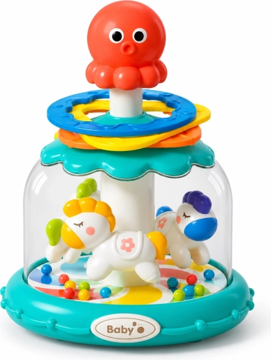Chipolino Karussell mit Ringen Oktopus