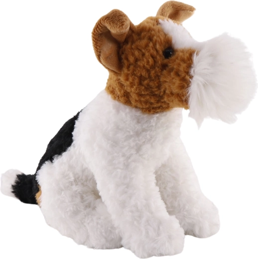 Sitzender Plüsch-Foxterrier 19 cm